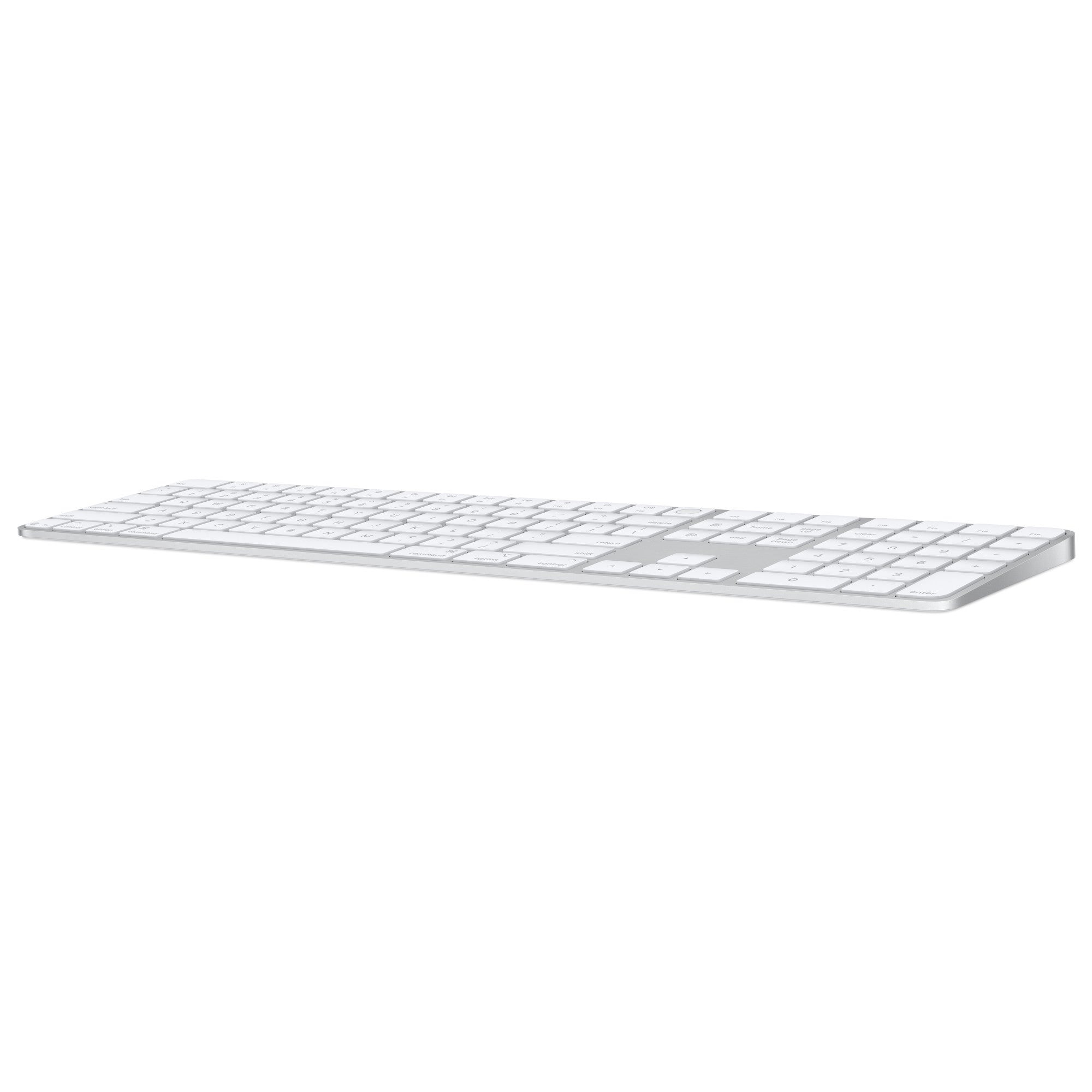 Magic Keyboard with Touch ID and Numeric Keypad for Mac models with Apple silicon (USB–C) - US English - White Keys